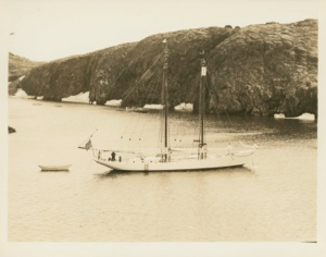 Image of Bowdoin at Anchor